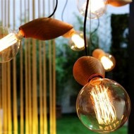 LASELLE مصباح متدلي بغطاء متدلي