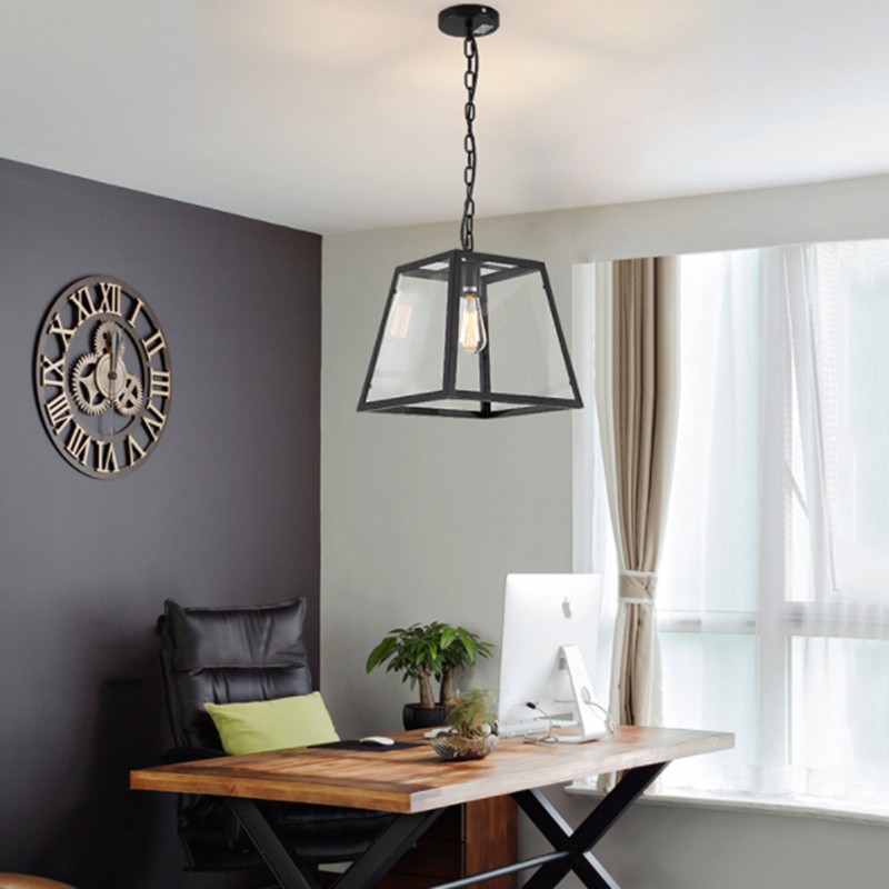 Vintage REXAM Hanging Light Vintage REXAM Hanging Light