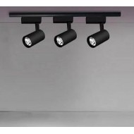 LED 20W COB Track Light in Black