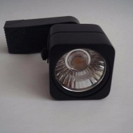 LED 7W COB Track Light in Black