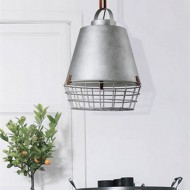 VENUKA Industrial Grille Pendant Lamp
