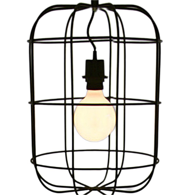 CLINTON Loft Caged Pendant Lamp