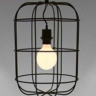 CLINTON Loft Caged Pendant Lamp