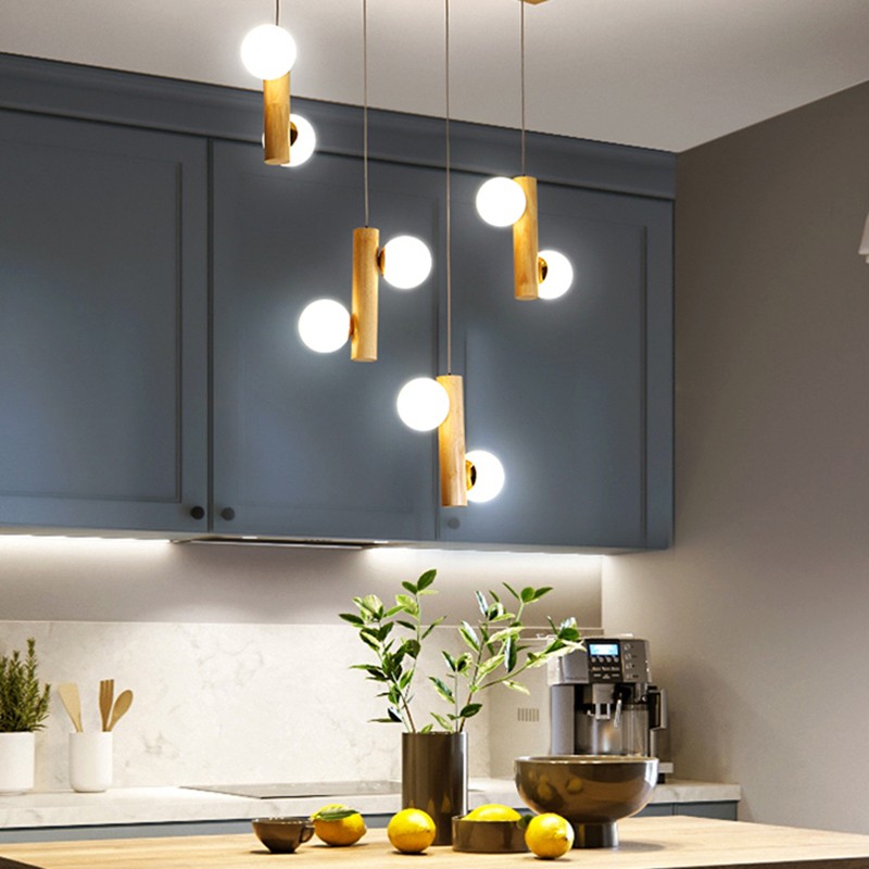 ضوء قلادة خشبية TWIG