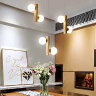 ضوء قلادة خشبية TWIG