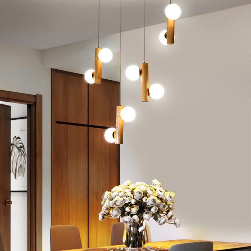 ضوء قلادة خشبية TWIG