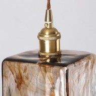 ضوء قلادة الزجاج COFFEE