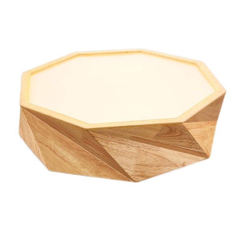 LUCENT Octagon Jewel LED مصباح السقف بالخشب