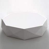 TEVA Octagon Jewel LED Ceiling Lamp in White