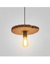 Modern Pleated Ceramic Pendant Light