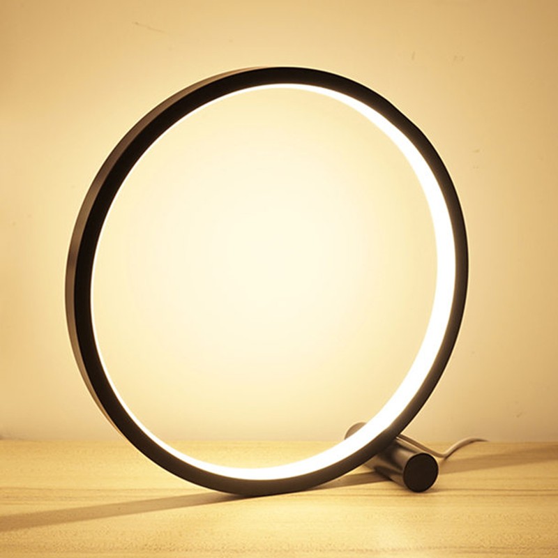 T-touch LED Ring Table Lamp