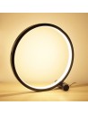 Artistic LED Ring Table Lamp