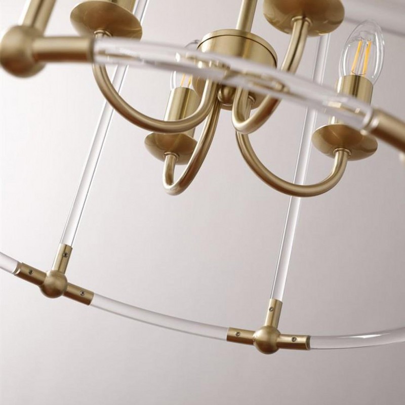 بساطتها قلادة ضوء قفص