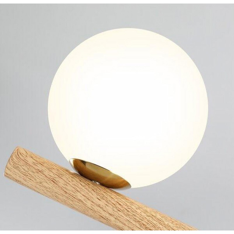Minimalist Line Ball Chandelier