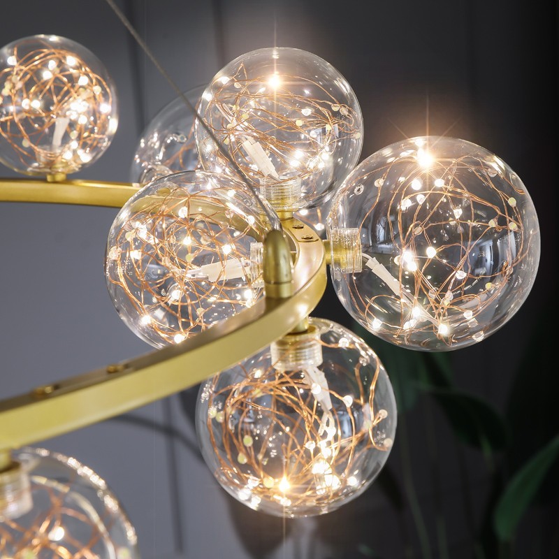 Starry Ball Chandelier
