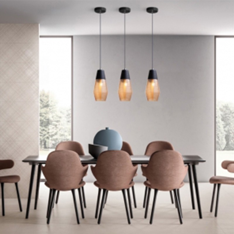 مصباح معلق زجاجي من Apera