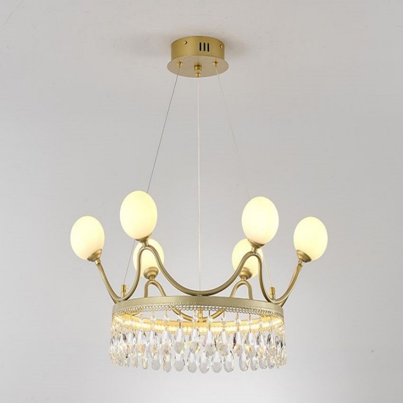 Crown Crystal Chandelier