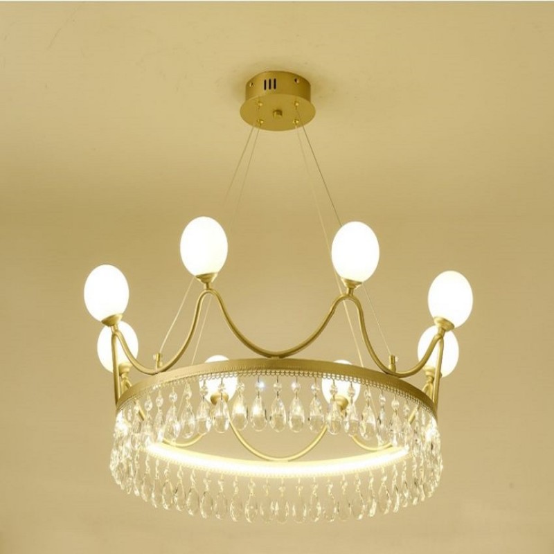 Crown Crystal Chandelier
