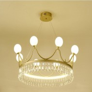 Crown Crystal Chandelier