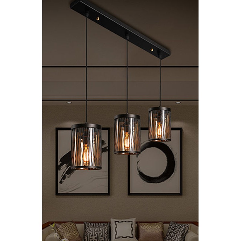 NETTENY Caged Pendant Light