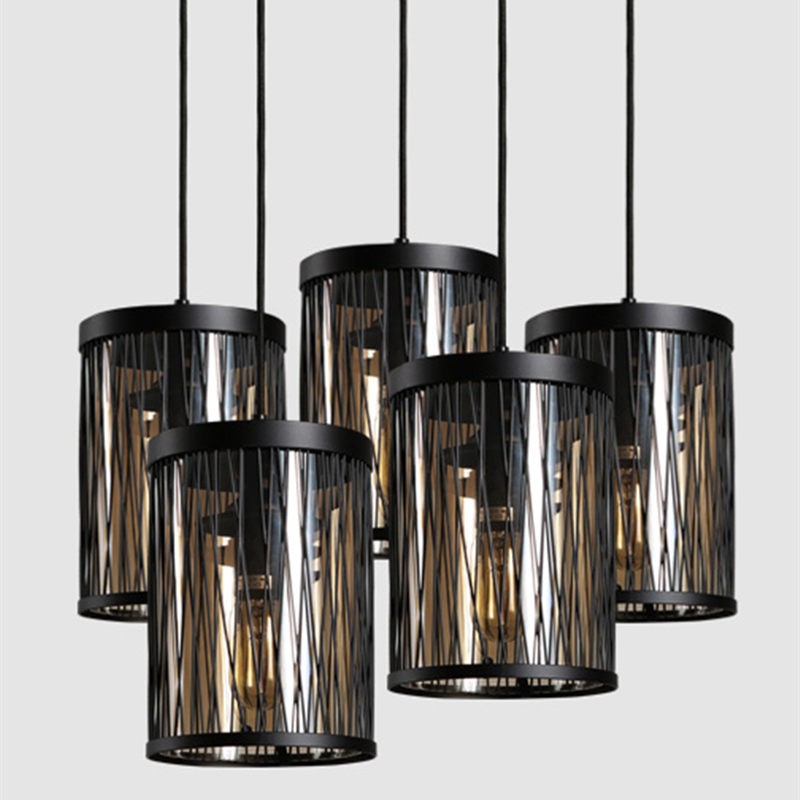 NETTENY Caged Pendant Light