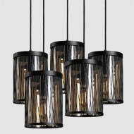 NETTENY Caged Pendant Light