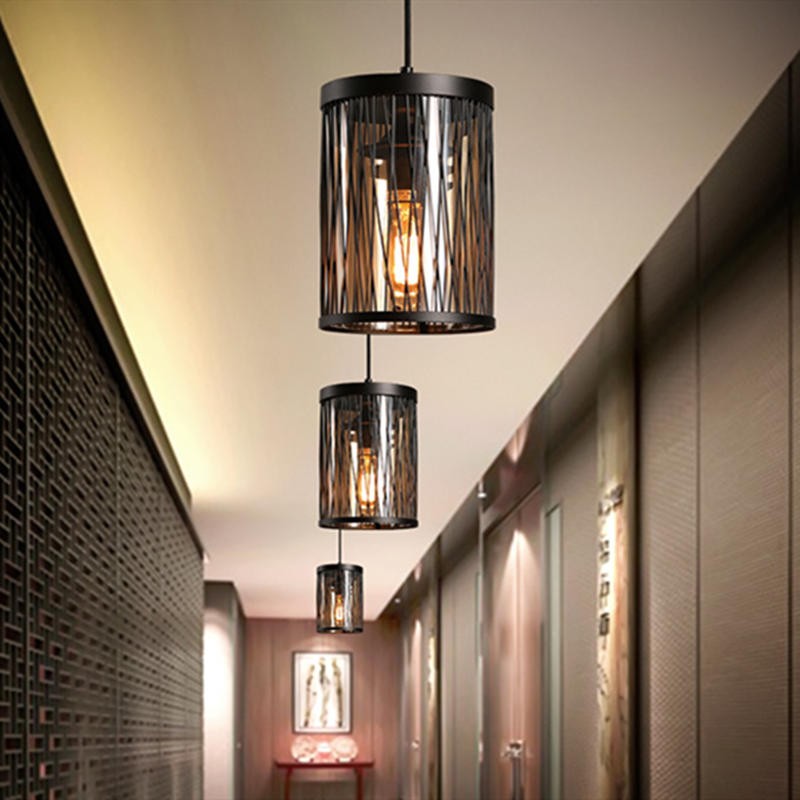 NETTENY Caged Pendant Light