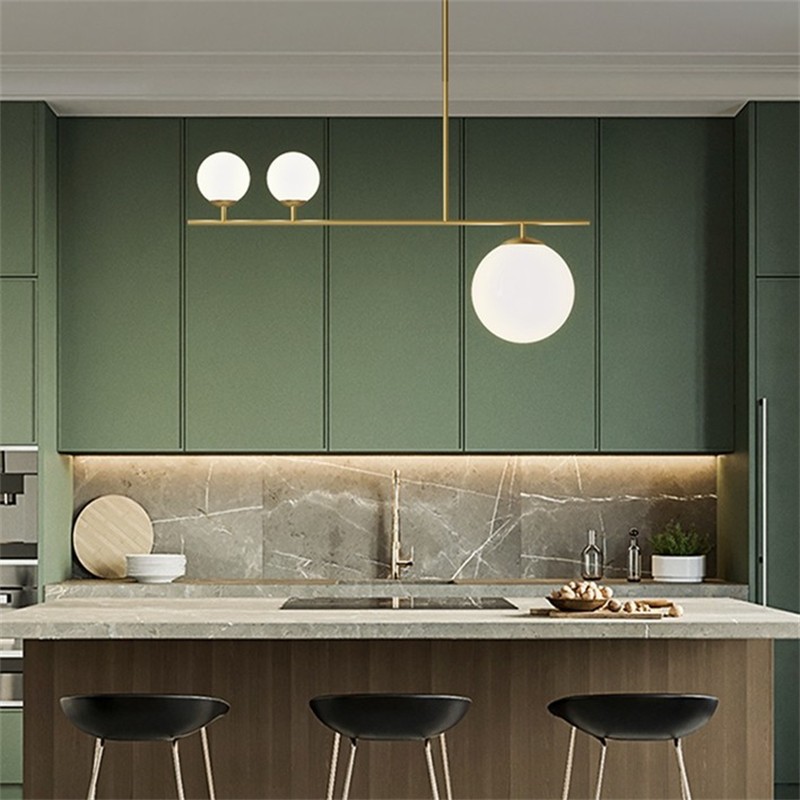 مصباح قلادة الحد الأدنى من 3 رؤوس نورديك