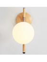 Wooden Wall Lamp