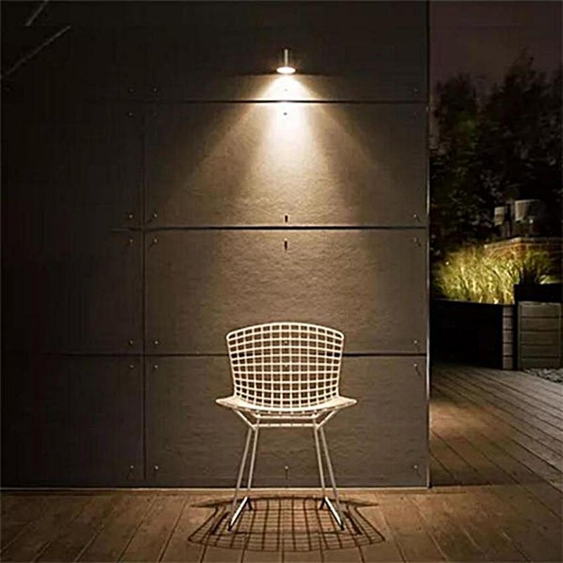 مصباح الجدار LED الخارجي على شكل أسطوانة