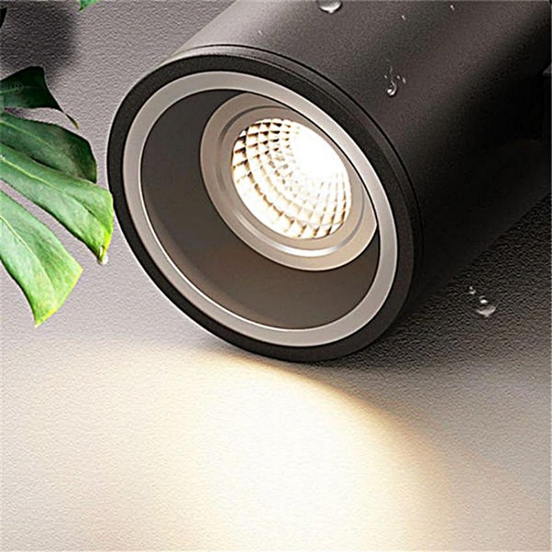 Cylinder Outdoor LED Wall Light