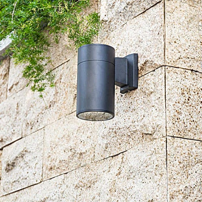 Cylinder Outdoor LED Wall Light