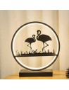 T-touch LED Ring Table Lamp