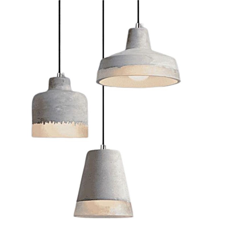 DELIA Cement Pendant Light