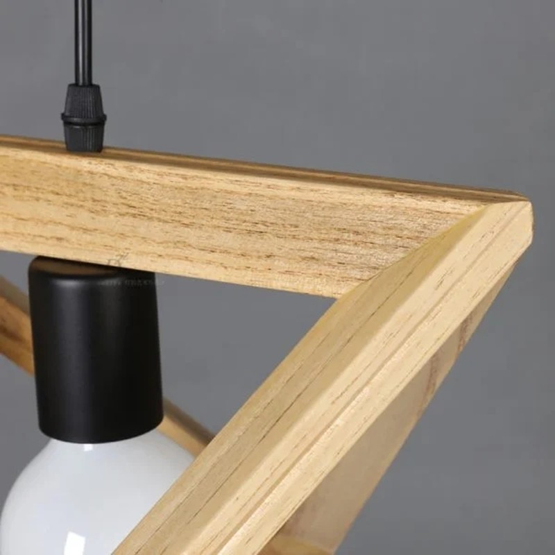SIMIG Geometric Woody Pendant Lamp SIMIG Geometric Woody Pendant Lamp