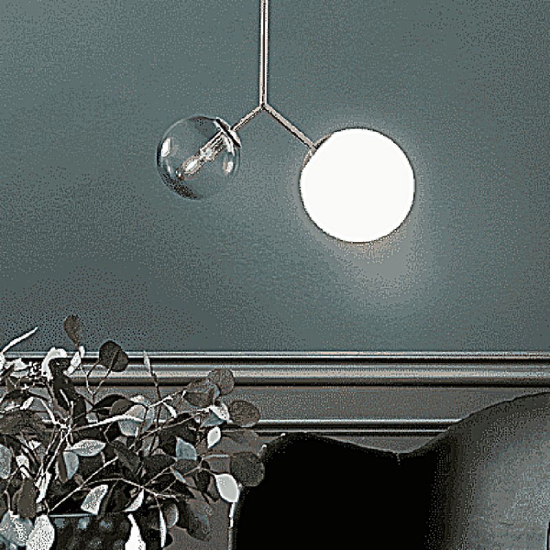 DUO Dual Ball Pendant Light