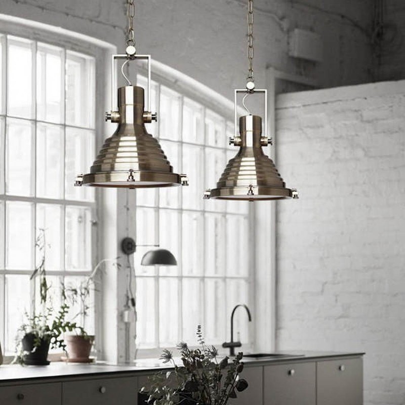 Industrial Country Metal Pendant Light