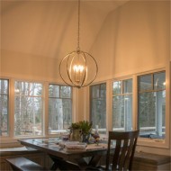 Globe Cage Candlestick Chandelier