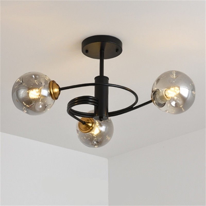 Globe Combination Pendant Lamp