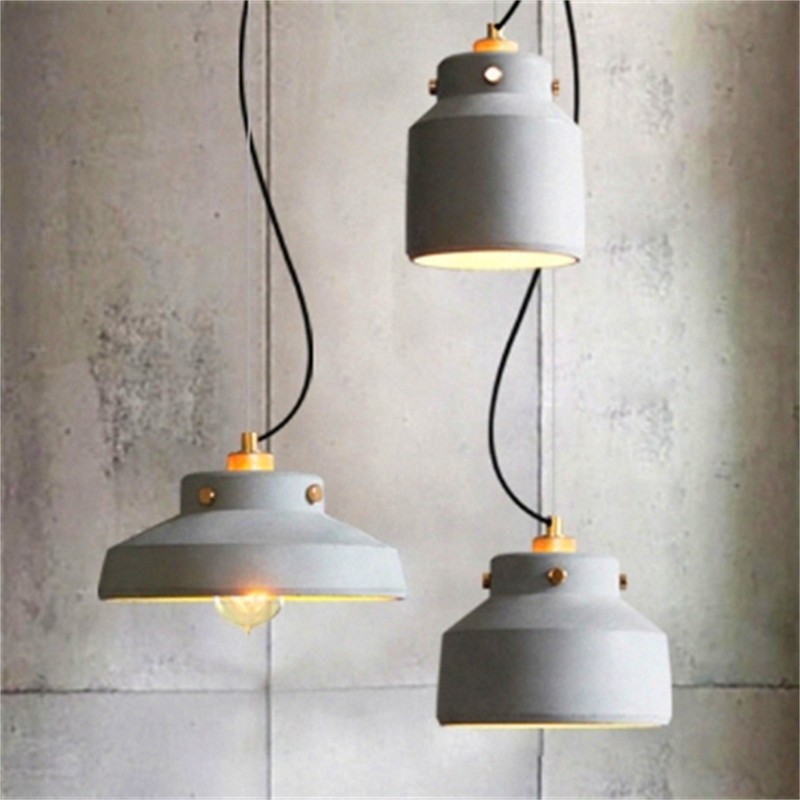 GOTHEX Cement Pendant Light