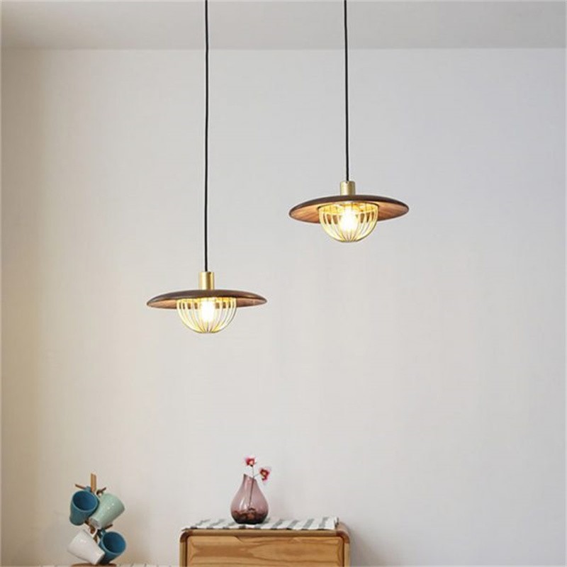 HAT Wooden Pendant Light