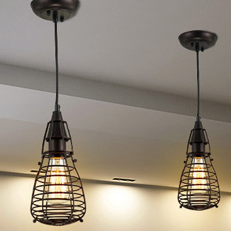 HEDRON Web Cage Pendant Light