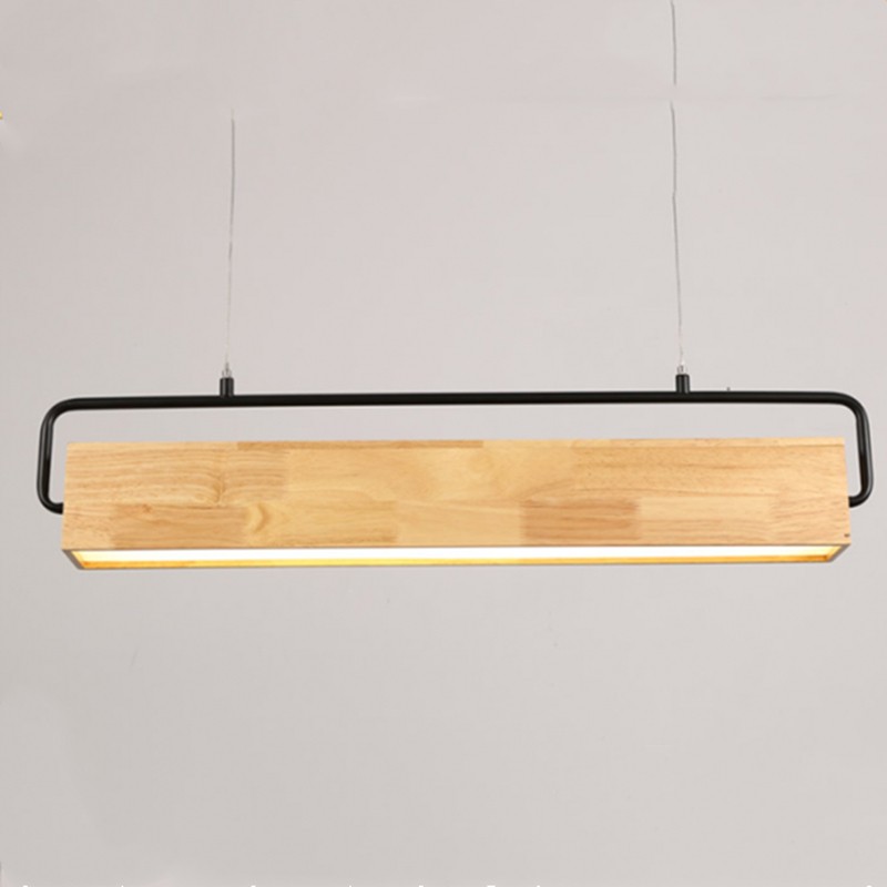 HEDVA Scandinavian Wooden Pendant Light
