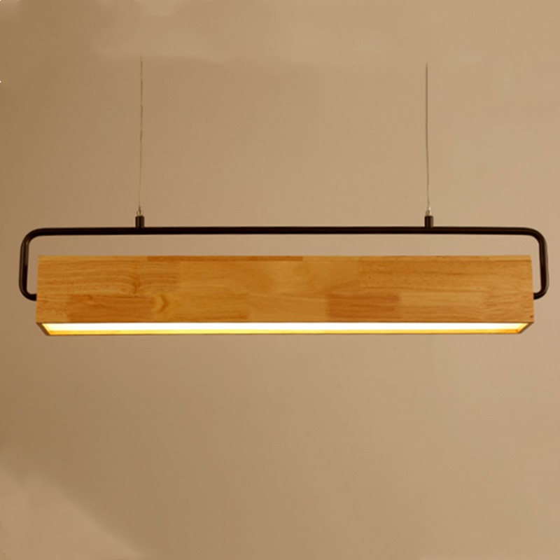 HEDVA Scandinavian Wooden Pendant Light
