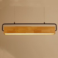 HEDVA Scandinavian Wooden Pendant Light
