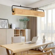 HEDVA Scandinavian Wooden Pendant Light