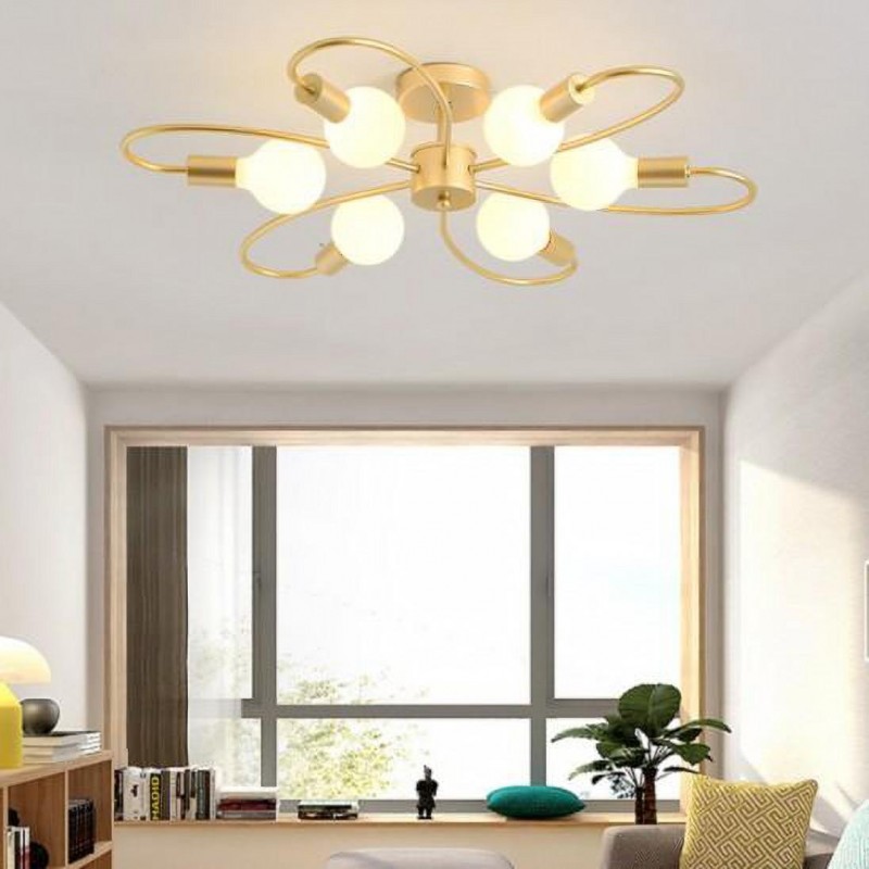 Flower Pattern Ceiling Light