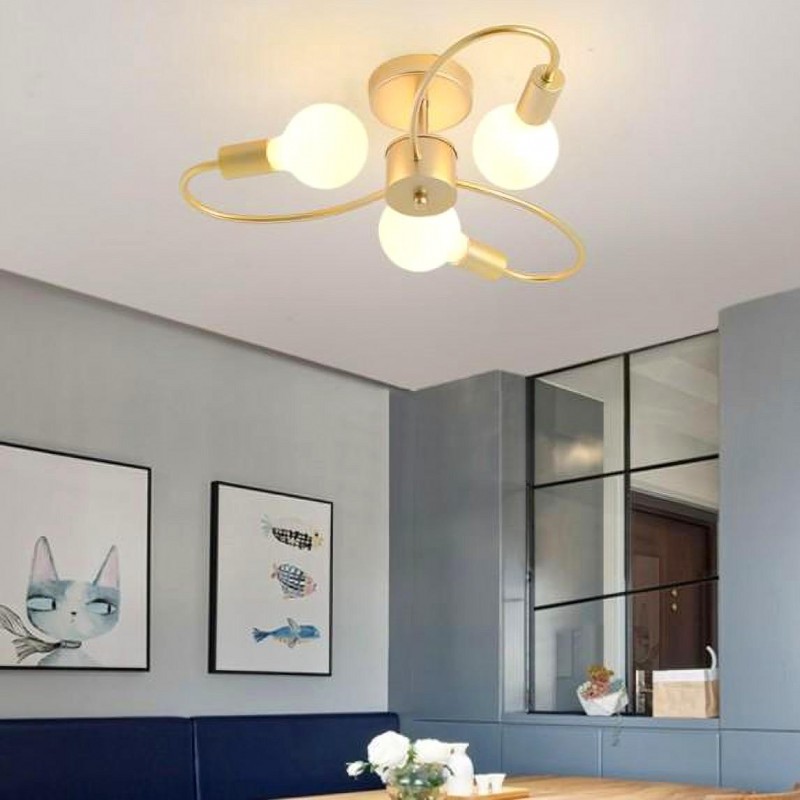 Flower Pattern Ceiling Light