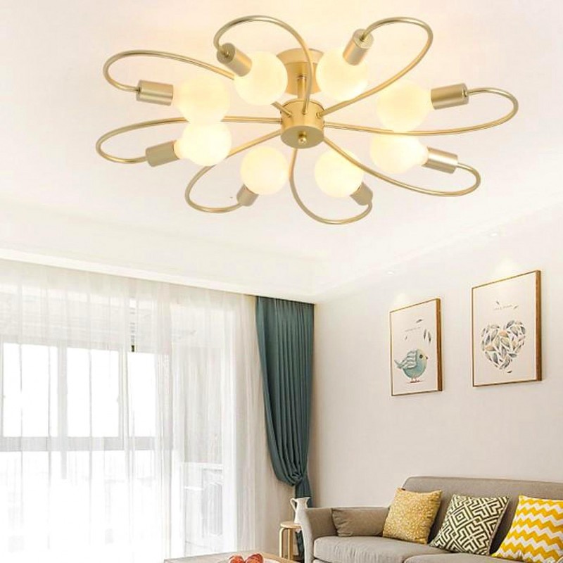 Flower Pattern Ceiling Light