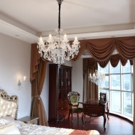 Candlestick Crystal Chandelier